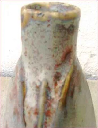 Vase bouteille F. Caranov Martin frere Marseille