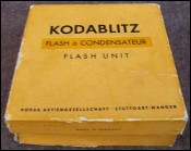 Kodablitz electronique flash Unit Kodak Retina reflex