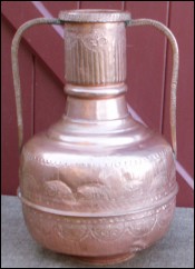Jarre Vase en cuivre du Maroc 50 cm