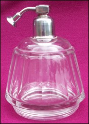 Vaporisateur parfum Cristal de Baccarat Art Déco 1935
