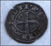 Antioche Bohémond III Denier Argent Monnaie