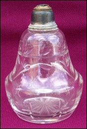 Flacon vaporisateur Parfum Cristal taillé Saint Louis 1880