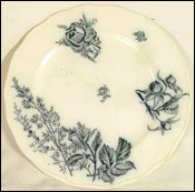 Brown-Westhead Moore & Co Asiette Flore Chine