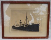 Portrait bateau Cargo Le Alberte Le Borgne Oran 1940