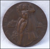 Médaille Bronze Marcel Renard 1963 LA LOIRE FLEUVE