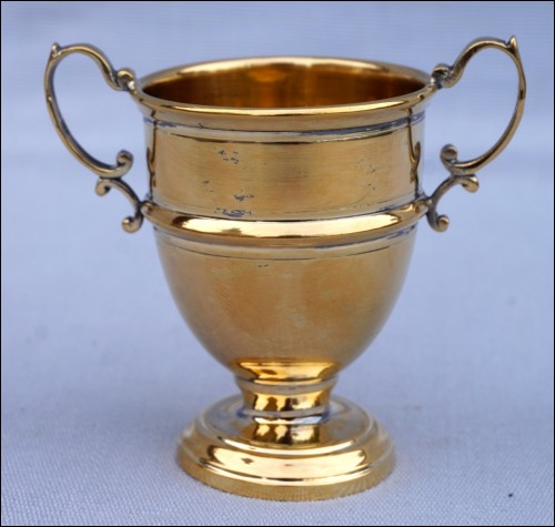 Coupe trophée miniature Argent vermeill Maeght Paris 1910